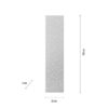 Just Light LED-Deckenleuchte SPARKLE 14672-55 stahlfarbig Metall B/H/T: ca. 25x4x100 cm 1 Brennstellen – Bild 2