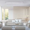 Just Light LED-Deckenleuchte SPARKLE 14672-55 stahlfarbig Metall B/H/T: ca. 25x4x100 cm 1 Brennstellen – Bild 3