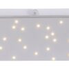 Just Light LED-Deckenleuchte SPARKLE 14672-55 stahlfarbig Metall B/H/T: ca. 25x4x100 cm 1 Brennstellen – Bild 4