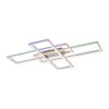 Just Light LED-Deckenleuchte FELIX60 14637-55 stahlfarbig weiß Kunststoff Stahl B/H/T: ca. 101x6,9x71 cm 2 Brennstellen Just Light LED-Deckenleuchte FELIX60 14637-55 stahlfarbig weiß Kunststoff Stahl B/H/T: ca. 101x6,9x71 cm 2 Brennstellen – Bild 2