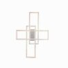 Just Light LED-Deckenleuchte FELIX60 14637-55 stahlfarbig weiß Kunststoff Stahl B/H/T: ca. 101x6,9x71 cm 2 Brennstellen Just Light LED-Deckenleuchte FELIX60 14637-55 stahlfarbig weiß Kunststoff Stahl B/H/T: ca. 101x6,9x71 cm 2 Brennstellen – Bild 3