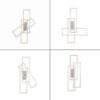 Just Light LED-Deckenleuchte FELIX60 14637-55 stahlfarbig weiß Kunststoff Stahl B/H/T: ca. 101x6,9x71 cm 2 Brennstellen Just Light LED-Deckenleuchte FELIX60 14637-55 stahlfarbig weiß Kunststoff Stahl B/H/T: ca. 101x6,9x71 cm 2 Brennstellen – Bild 5