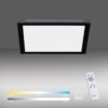 Just Light LED-Deckenpanel FLAT 14754-18 weiß schwarz Metall Kunststoff B/H/T: ca. 29,5x6,5x29,5 cm 1 Brennstellen – Bild 3