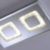 Just Light LED-Deckenleuchte LISA 11571-17 Chrom klar Glas Metall B/H/T: ca. 20x5,8x36 cm 2 Brennstellen – Bild 5