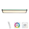 Just Light LED-Deckenleuchte MARIO 11622-18 schwarz weiß Kunststoff Metall B/H/T: ca. 25x7,1x100 cm 2 Brennstellen – Bild 4