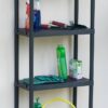 Toomax Steckregal schwarz B/H/T: ca. 60x138x30 cm – Bild 2