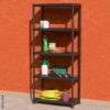 Toomax Steckregal schwarz B/H/T: ca. 80x180x40 cm – Bild 2