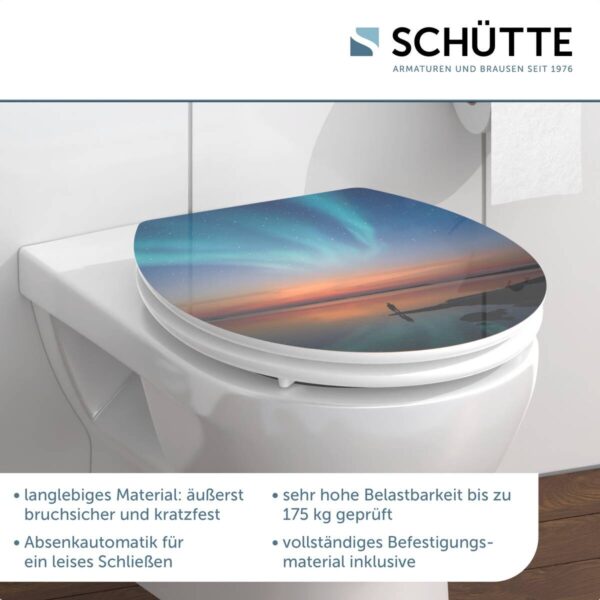 Schütte WC-Sitz Polarlichter MDF Schütte WC-Sitz Polarlichter MDF – Bild 4