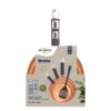 SAN IGNACIO Pfannenset BROTO REECO orange Aluminium 3 tlg. – Bild 2