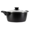 SAN IGNACIO Kochgeschirrset Tormes schwarz Aluminium 4 tlg. – Bild 3