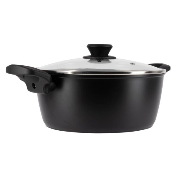SAN IGNACIO Kochgeschirrset Tormes schwarz Aluminium 4 tlg. – Bild 3