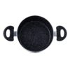 SAN IGNACIO Kochgeschirrset Soria schwarz Aluminium 4 tlg. – Bild 2