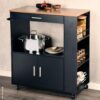 Kesper Küchenwagen grau Spanplatte B/H/T: ca. 75x88x40 cm – Bild 2