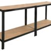 Schwerlaststeckregal schwarz B/H/T: ca. 75x150x30 cm – Bild 2
