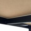 Schwerlaststeckregal schwarz B/H/T: ca. 75x150x30 cm – Bild 4