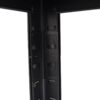 Schwerlaststeckregal schwarz B/H/T: ca. 90x180x40 cm – Bild 3