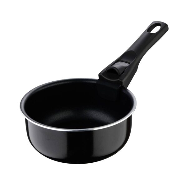 SAN IGNACIO Pfannenset Click & cook schwarz Aluminium 3 tlg. – Bild 3