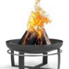 CookKing Feuerschale Viking 60 schwarz Stahl B/H/T: ca. 60x36x60 cm – Bild 2