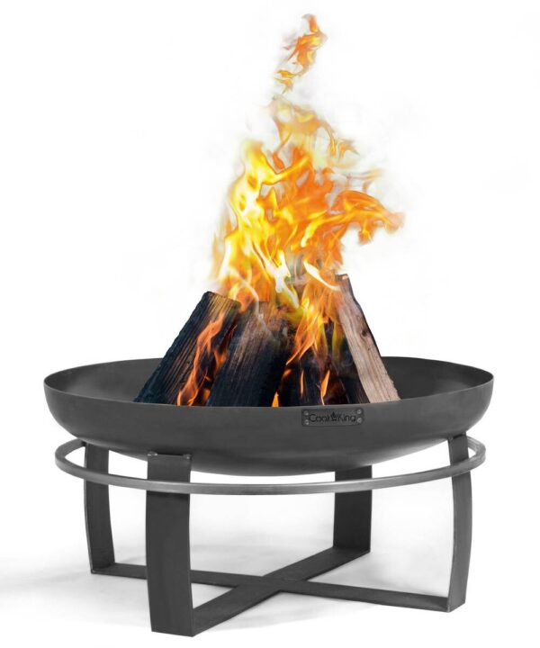 CookKing Feuerschale Viking 60 schwarz Stahl B/H/T: ca. 60x36x60 cm – Bild 2