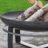CookKing Feuerschale Viking 60 schwarz Stahl B/H/T: ca. 60x36x60 cm – Bild 3