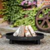 CookKing Feuerschale Tunis 60 schwarz Stahl B/H/T: ca. 60x20x60 cm – Bild 2