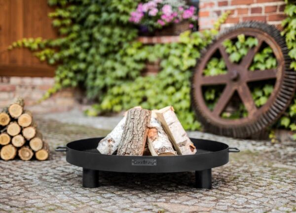CookKing Feuerschale Tunis 60 schwarz Stahl B/H/T: ca. 60x20x60 cm – Bild 2