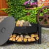 CookKing Deckel für Feuerschale schwarz Stahl B/T: ca. 82x82 cm – Bild 2
