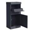 Westmann Paketbox Piet anthrazit B/H/T: ca. 50x105x37 cm Westmann Paketbox Piet anthrazit B/H/T: ca. 50x105x37 cm – Bild 3