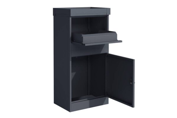 Westmann Paketbox Piet anthrazit B/H/T: ca. 50x105x37 cm Westmann Paketbox Piet anthrazit B/H/T: ca. 50x105x37 cm – Bild 3
