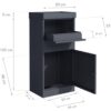 Westmann Paketbox Piet anthrazit B/H/T: ca. 50x105x37 cm Westmann Paketbox Piet anthrazit B/H/T: ca. 50x105x37 cm – Bild 5