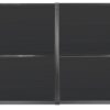Brosplast Vordach schwarz B/H/L: ca. 240x23x105 cm – Bild 5