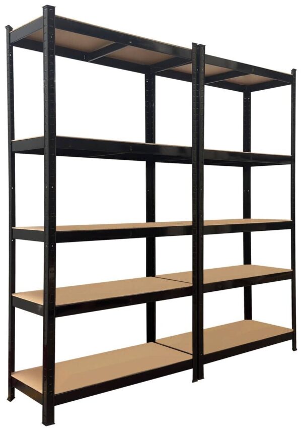 Schwerlastregal 2erSet schwarz B/H/T: ca. 200x200x60 cm – Bild 5