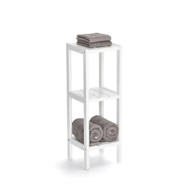 Standregal weiß MDF B/H/L: ca. 22x65x22 cm – Bild 2