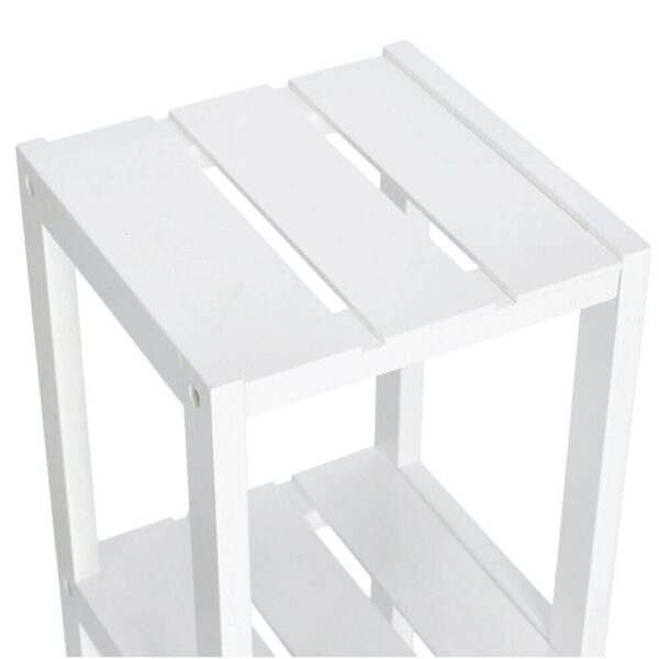 Standregal weiß MDF B/H/L: ca. 22x92x22 cm – Bild 2