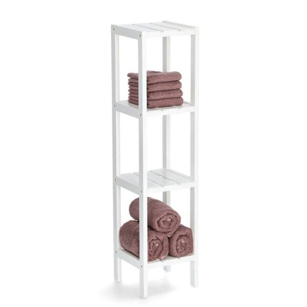 Standregal weiß MDF B/H/L: ca. 22x92x22 cm – Bild 3