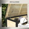 Outsunny Aufbewahrungsbox natur Polypropylen B/H/L: ca. 50x100x43 cm Outsunny Aufbewahrungsbox natur Polypropylen B/H/L: ca. 50x100x43 cm – Bild 4