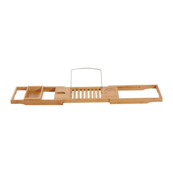 HOMCOM Haushaltshelfer natur B/H/L: ca. 218x105x5 cm HOMCOM Haushaltshelfer natur B/H/L: ca. 218x105x5 cm – Bild 3