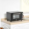 HOMCOM Küchengerät 800-085V90 schwarz Polypropylen B/H/L: ca. 38,5x46x29 cm – Bild 2
