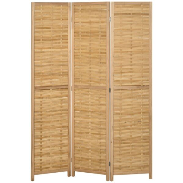 HOMCOM Paravent natur Bambus B/H/L: ca. 1,8x120x170 cm HOMCOM Paravent natur Bambus B/H/L: ca. 1,8x120x170 cm – Bild 5