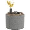 HOMCOM Hocker grau B/H/L: ca. 56x56x42 cm HOMCOM Hocker grau B/H/L: ca. 56x56x42 cm – Bild 3