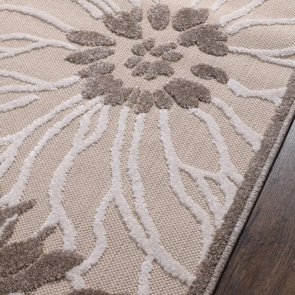 Sanat Outdoorteppich FLORAL creme B/L: ca. 160x230 cm Sanat Outdoorteppich FLORAL creme B/L: ca. 160x230 cm – Bild 2