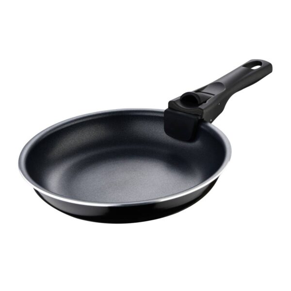 BERGNER Pfannenset Click u. cook schwarz Aluminium BERGNER Pfannenset Click u. cook schwarz Aluminium – Bild 4