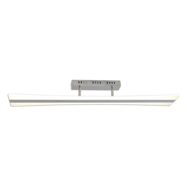 Näve Leuchten Deckenleuchte 1201650 silber Kunststoff Metall B/H/T: ca. 14x11,5x99,4 cm null 1 Brennstellen – Bild 2