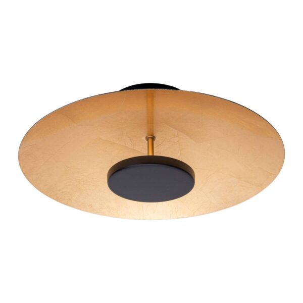 Näve Leuchten Deckenleuchte 1265458 gold schwarz Metall B/H/T: ca. 40x15x40 cm null 1 Brennstellen – Bild 5