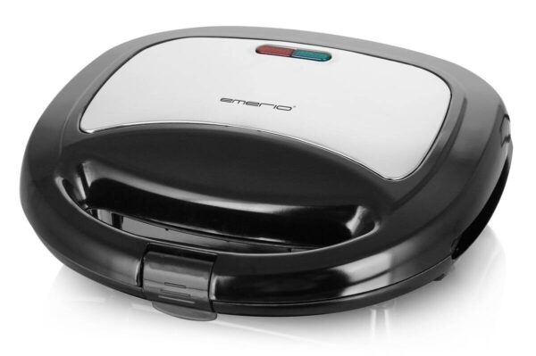 Emerio Sandwichtoaster ST-120889 silber schwarz Kunststoff Edelstahl B/H/T: ca. 21,8x7,7x20,2 cm – Bild 2