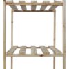 Holzregal B/H/L: ca. 40x180x90 cm – Bild 2