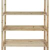 Holzregal B/H/L: ca. 40x180x90 cm – Bild 3