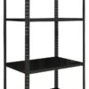 Schraubregal schwarz B/H/T: ca. 90x180x60 cm – Bild 2