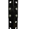 Schraubregal schwarz B/H/T: ca. 75x150x40 cm – Bild 3