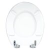 POCOline WC-Sitz Shiny weiß weiß MDF – Bild 4
